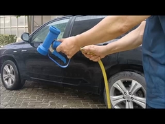 مسدس غسالة صناعية من النحاس الأزرق مع حلقة الحماية للسلامة مع الزناد للاستخدام في غسل المياه الساخنة