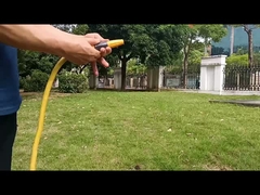 فوهة رش خرطوم الحديقة البلاستيكية مع اتصال النقر السريع السهل